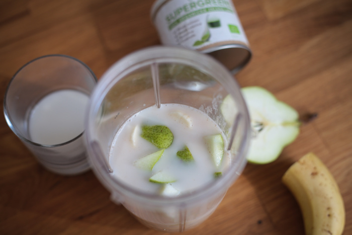 smoothie snídaně