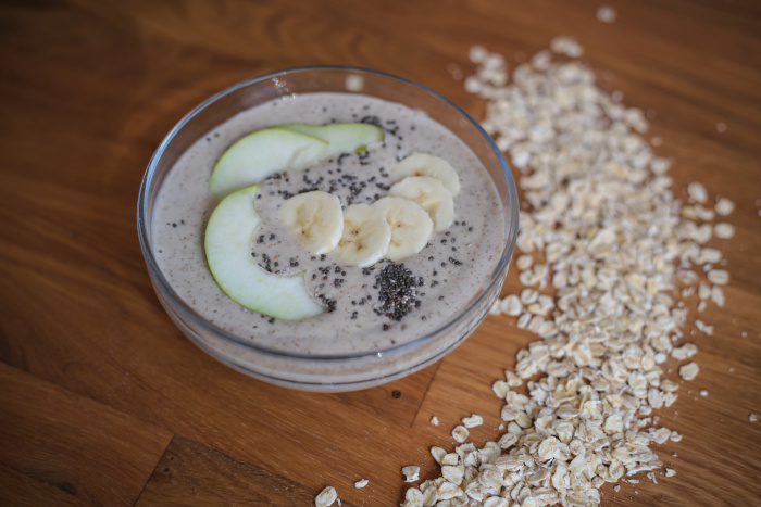 smoothie snídaně