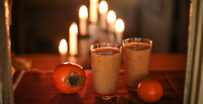 kaki smoothie