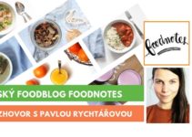 foodnotes.cz, rozhovor s Pavlou Rychtářovou