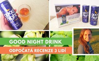 Recenze nápoje na spaní Good Night Drink